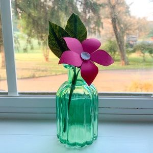 Small Green Vase